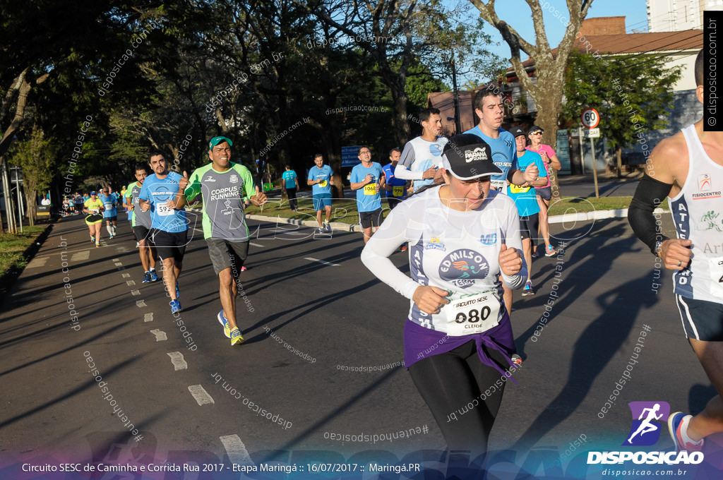 Circuito SESC de Caminhada e Corrida de Rua 2017 - Maringá