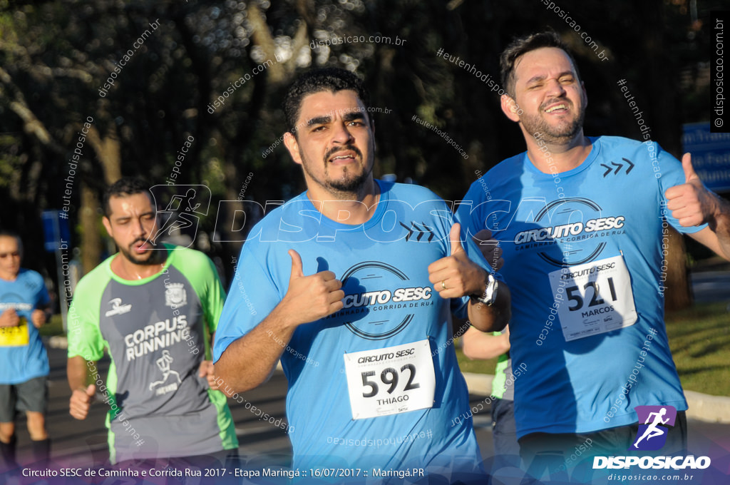 Circuito SESC de Caminhada e Corrida de Rua 2017 - Maringá