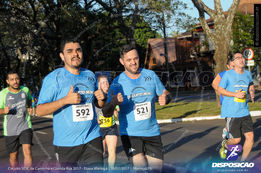 Circuito SESC de Caminhada e Corrida de Rua 2017 - Maringá