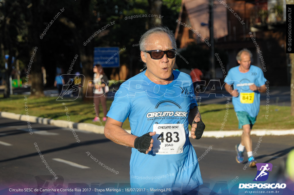 Circuito SESC de Caminhada e Corrida de Rua 2017 - Maringá