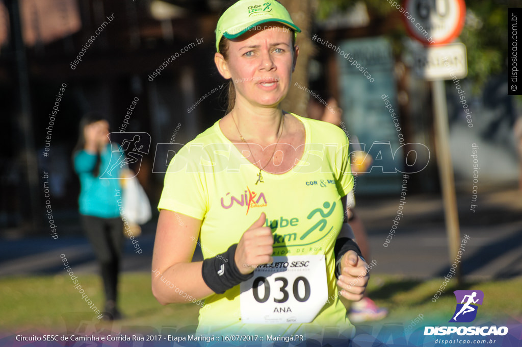 Circuito SESC de Caminhada e Corrida de Rua 2017 - Maringá