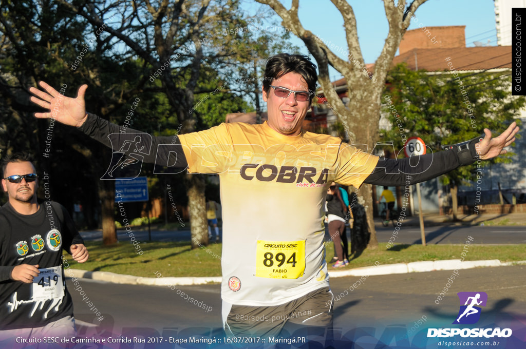 Circuito SESC de Caminhada e Corrida de Rua 2017 - Maringá