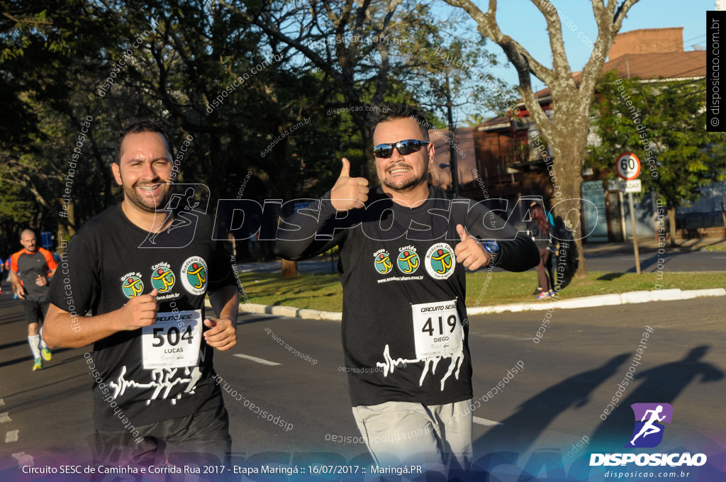 Circuito SESC de Caminhada e Corrida de Rua 2017 - Maringá