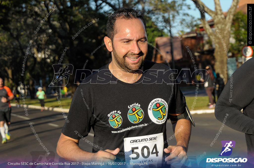 Circuito SESC de Caminhada e Corrida de Rua 2017 - Maringá