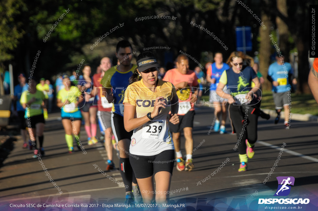 Circuito SESC de Caminhada e Corrida de Rua 2017 - Maringá