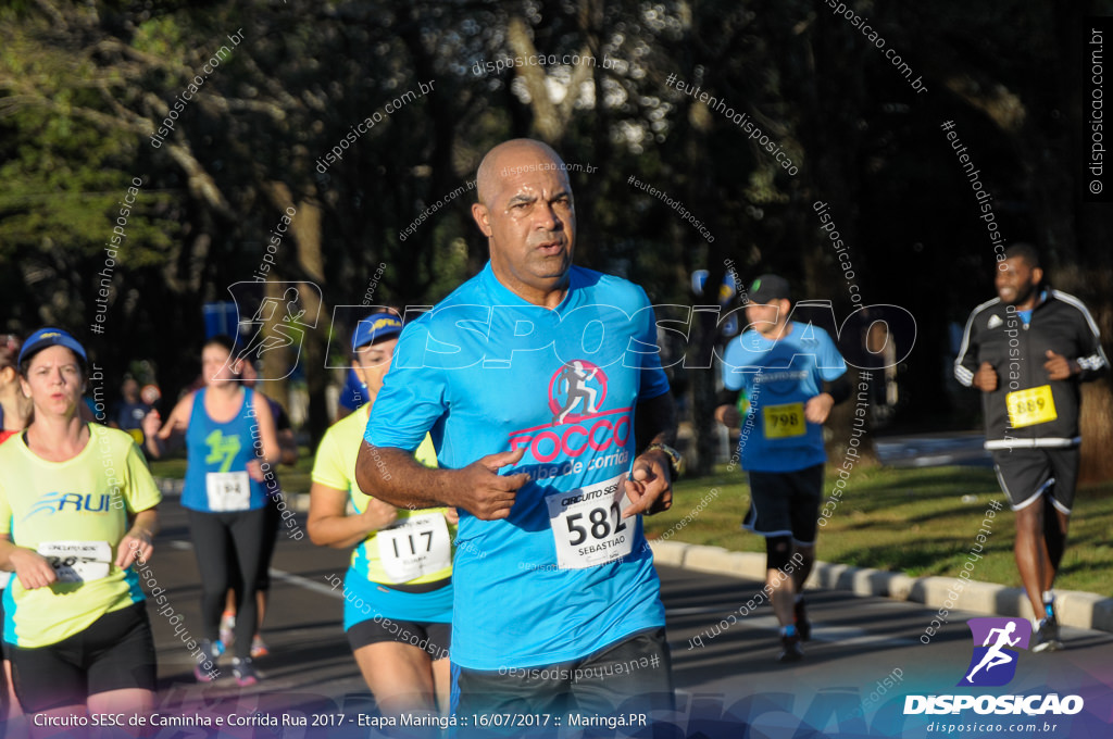 Circuito SESC de Caminhada e Corrida de Rua 2017 - Maringá