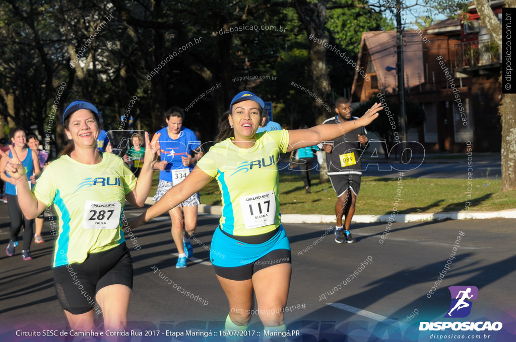 Circuito SESC de Caminhada e Corrida de Rua 2017 - Maringá