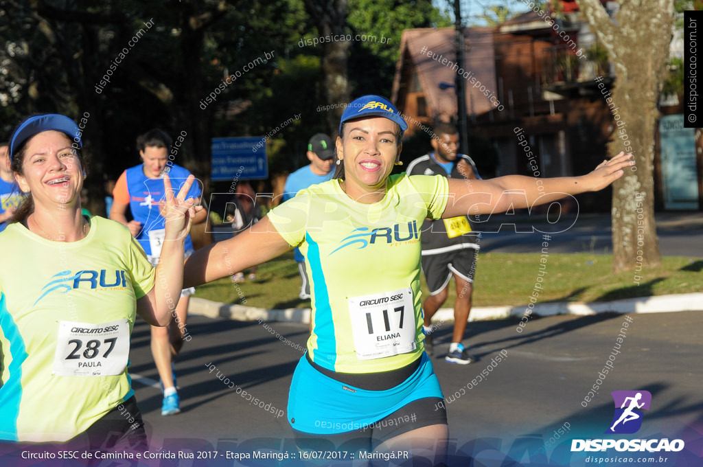 Circuito SESC de Caminhada e Corrida de Rua 2017 - Maringá