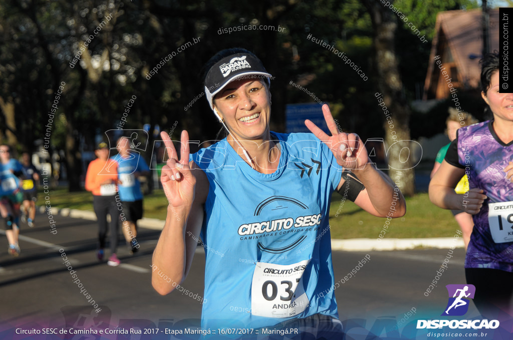 Circuito SESC de Caminhada e Corrida de Rua 2017 - Maringá