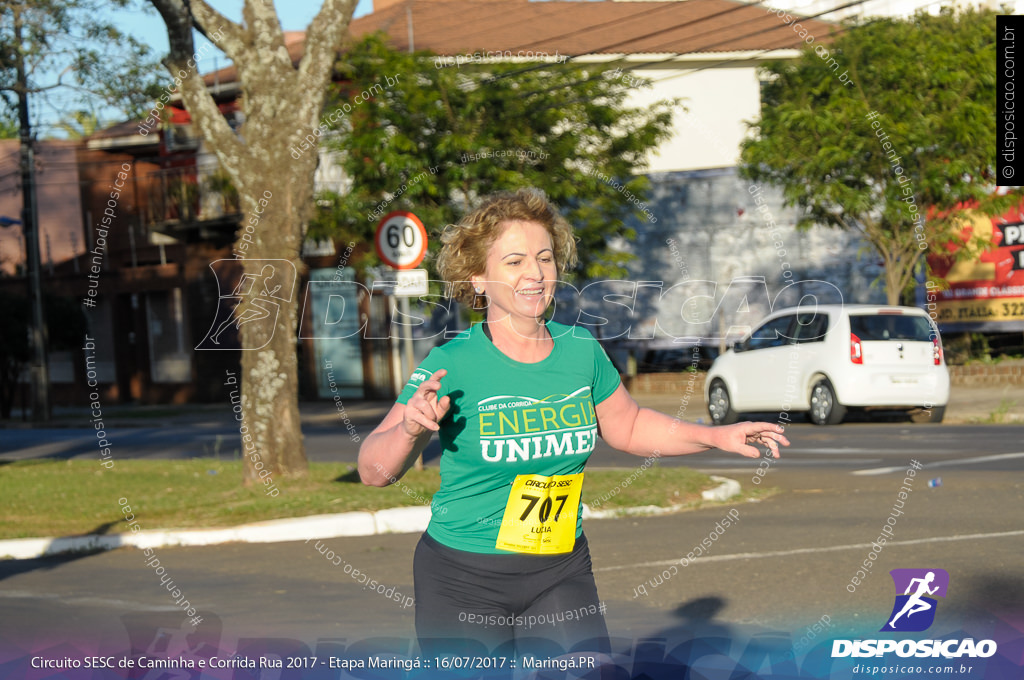 Circuito SESC de Caminhada e Corrida de Rua 2017 - Maringá