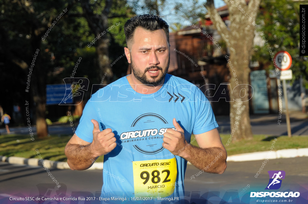 Circuito SESC de Caminhada e Corrida de Rua 2017 - Maringá