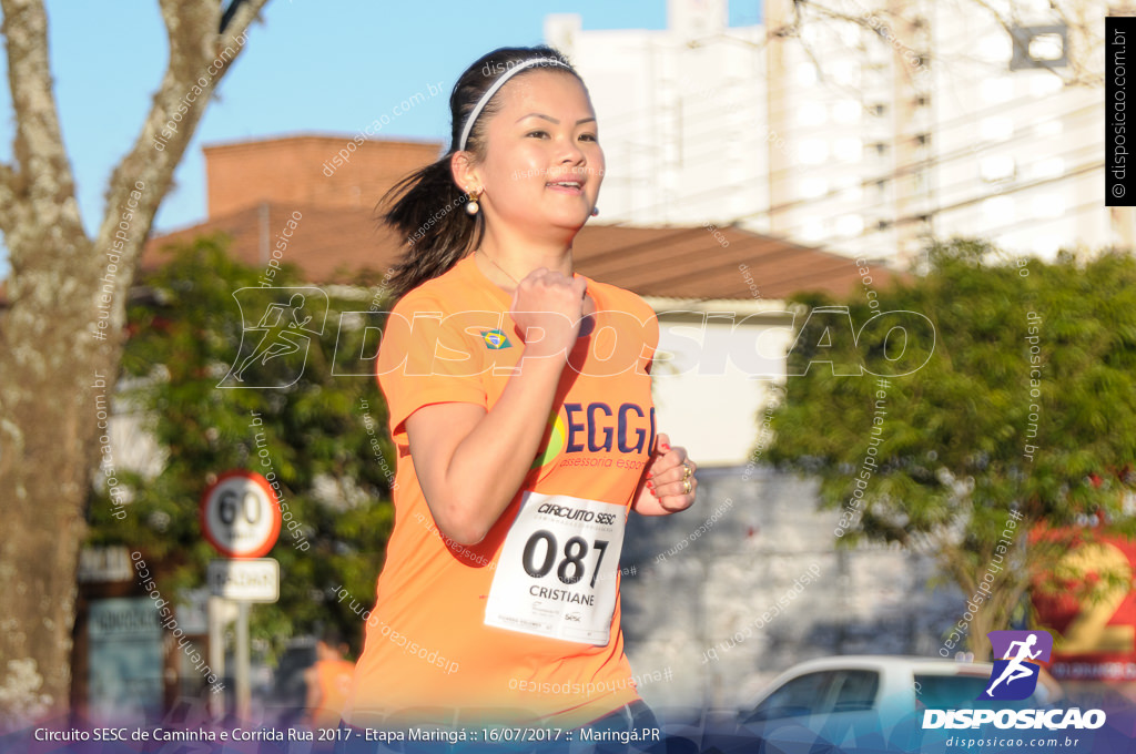 Circuito SESC de Caminhada e Corrida de Rua 2017 - Maringá