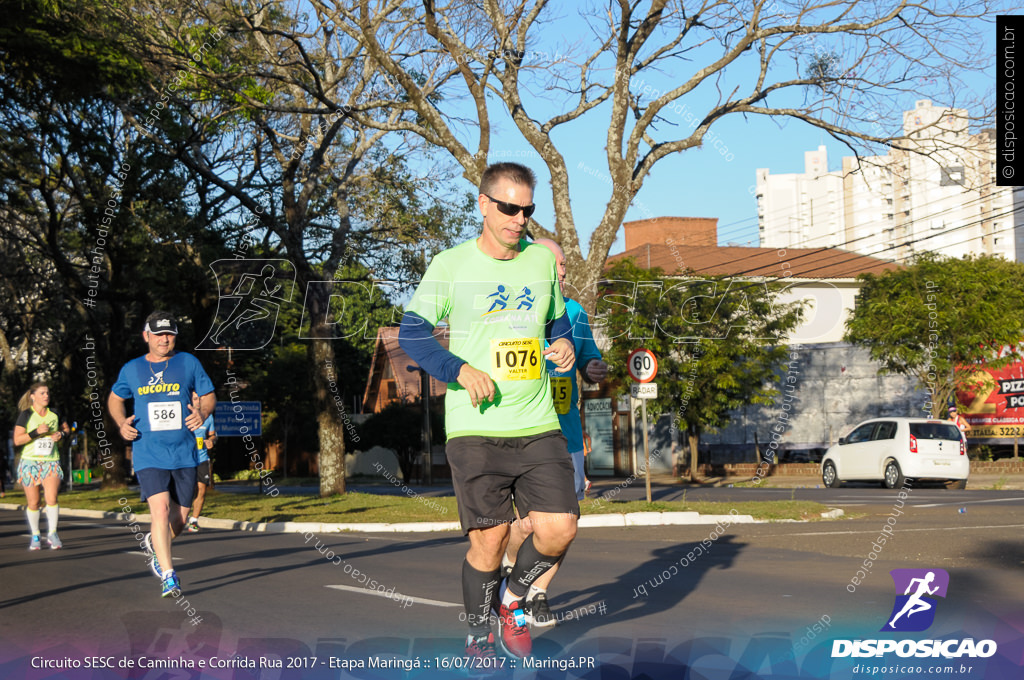 Circuito SESC de Caminhada e Corrida de Rua 2017 - Maringá