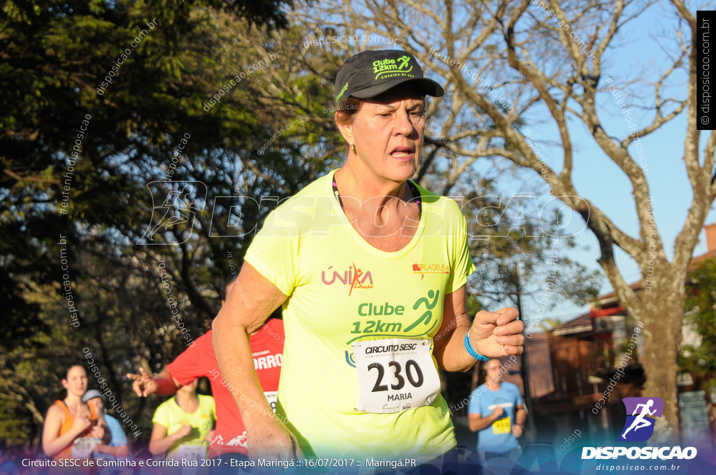 Circuito SESC de Caminhada e Corrida de Rua 2017 - Maringá