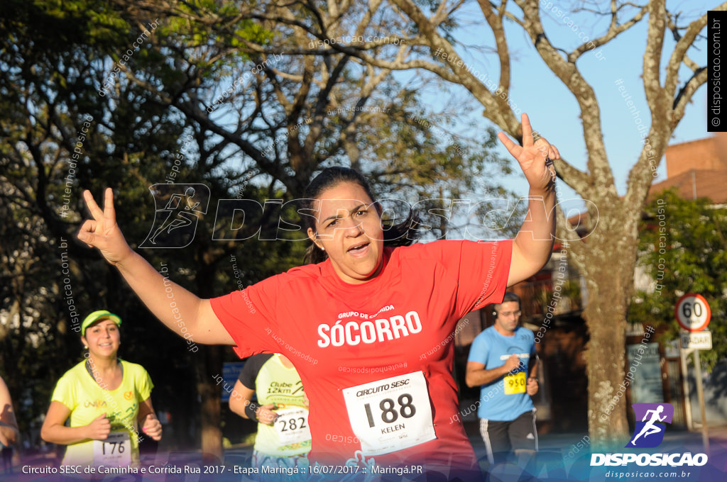 Circuito SESC de Caminhada e Corrida de Rua 2017 - Maringá