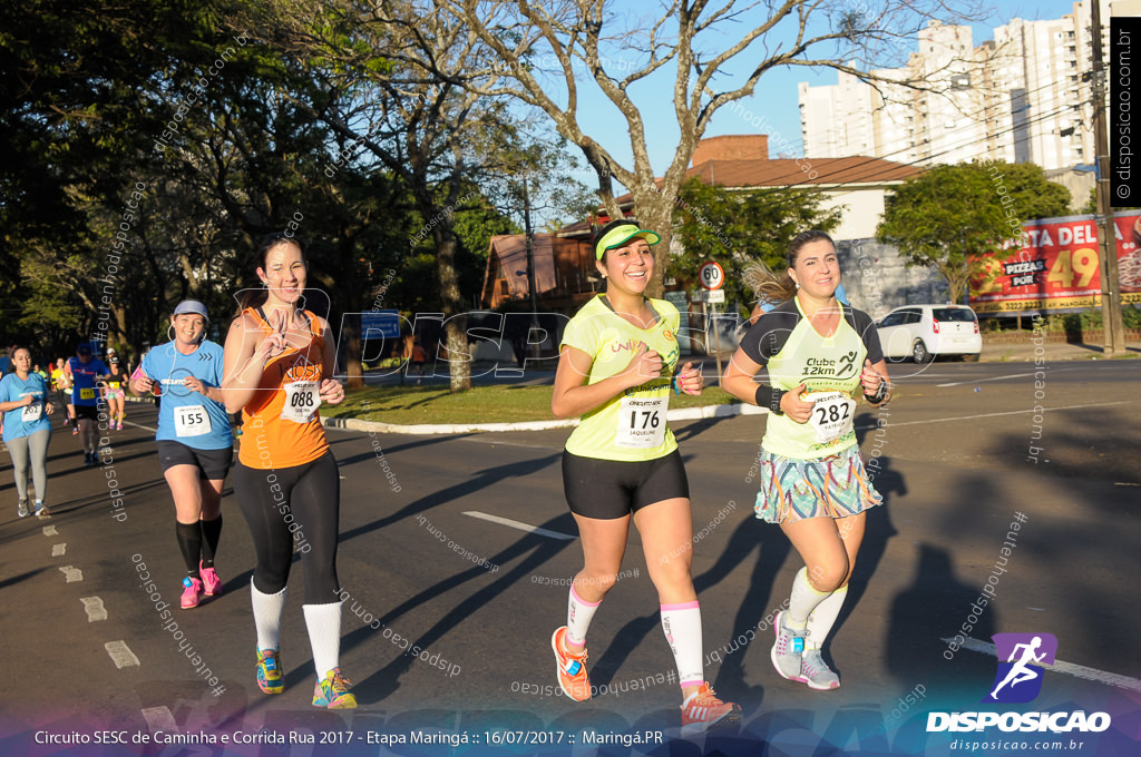 Circuito SESC de Caminhada e Corrida de Rua 2017 - Maringá