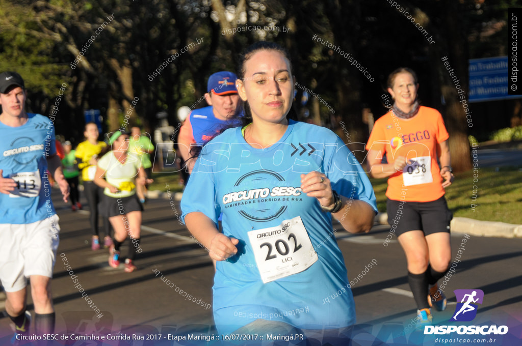 Circuito SESC de Caminhada e Corrida de Rua 2017 - Maringá