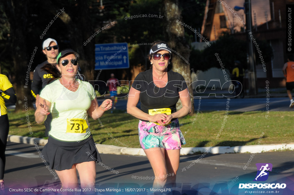 Circuito SESC de Caminhada e Corrida de Rua 2017 - Maringá