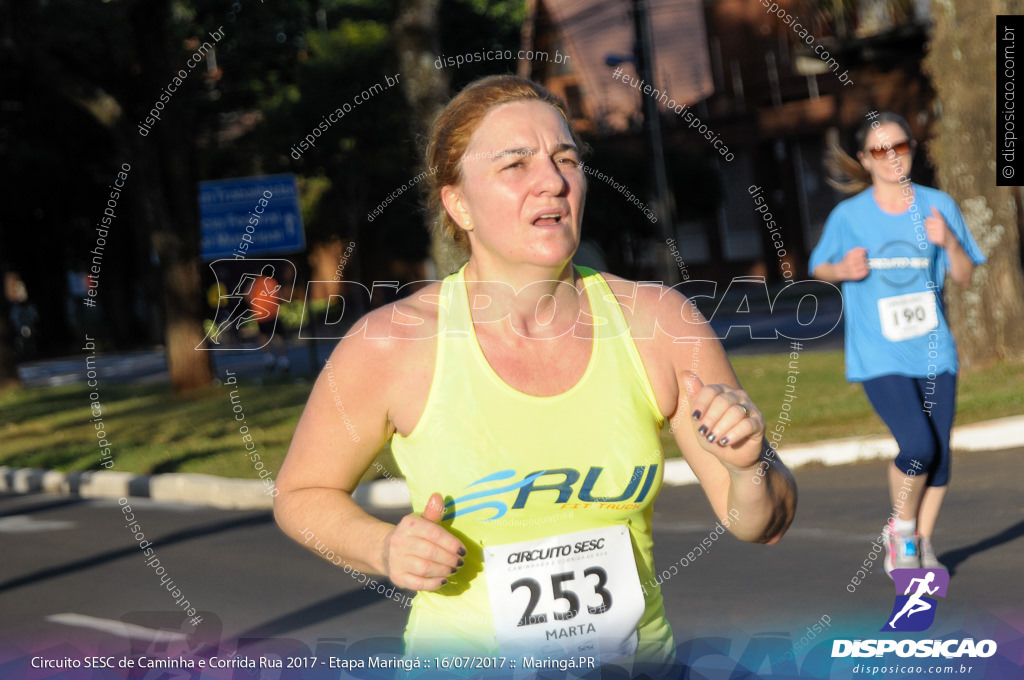 Circuito SESC de Caminhada e Corrida de Rua 2017 - Maringá