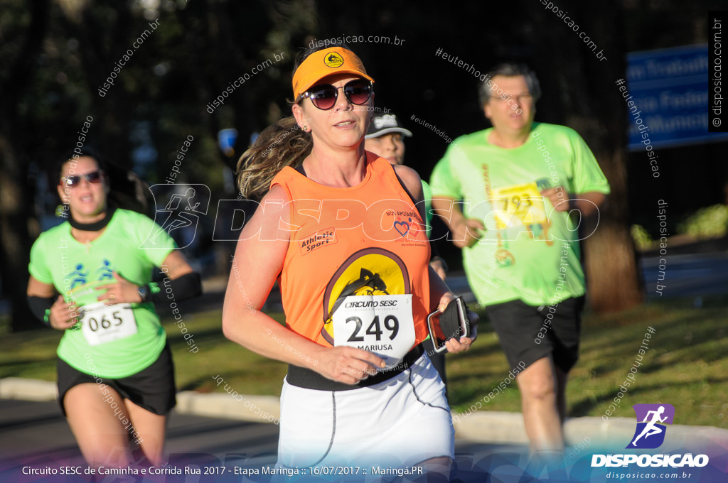 Circuito SESC de Caminhada e Corrida de Rua 2017 - Maringá