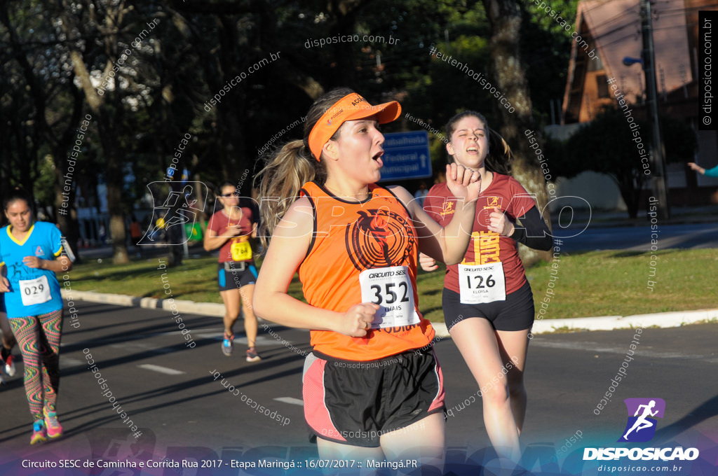 Circuito SESC de Caminhada e Corrida de Rua 2017 - Maringá