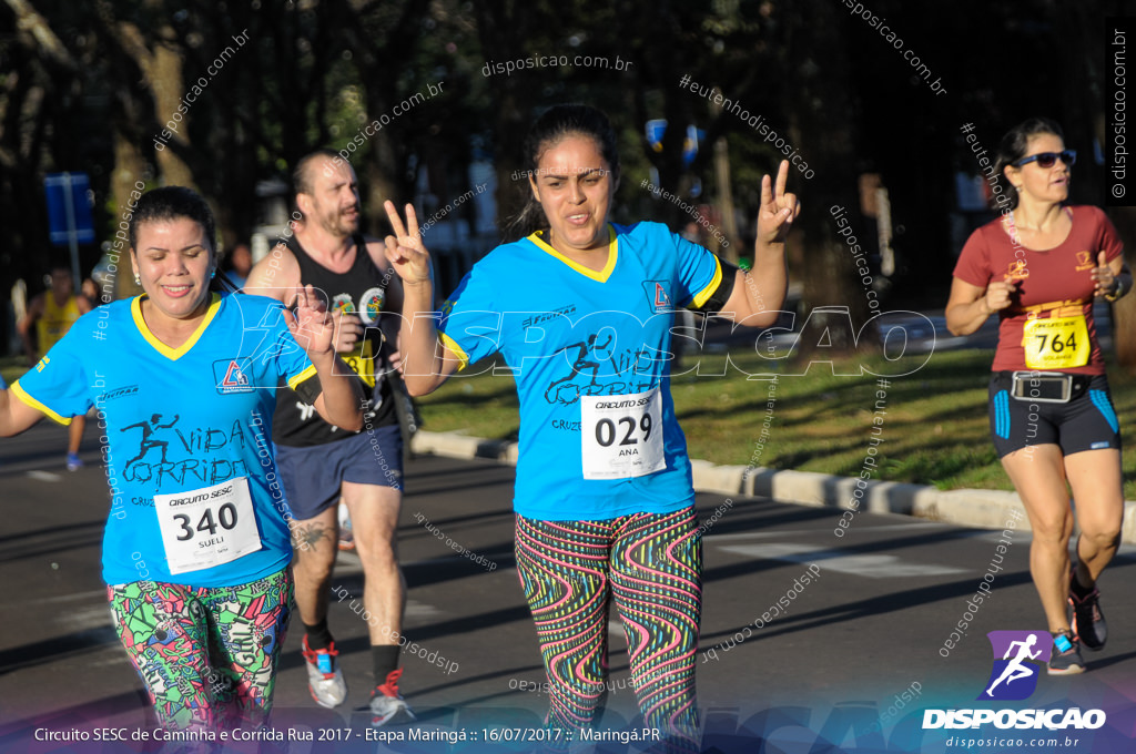 Circuito SESC de Caminhada e Corrida de Rua 2017 - Maringá