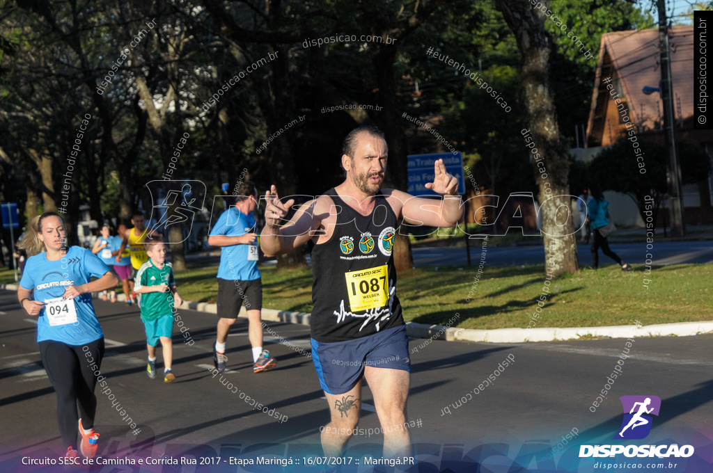 Circuito SESC de Caminhada e Corrida de Rua 2017 - Maringá