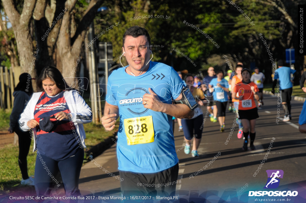 Circuito SESC de Caminhada e Corrida de Rua 2017 - Maringá