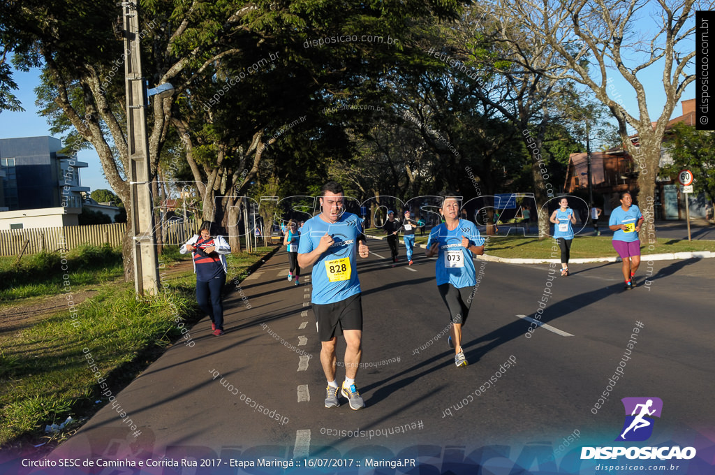 Circuito SESC de Caminhada e Corrida de Rua 2017 - Maringá