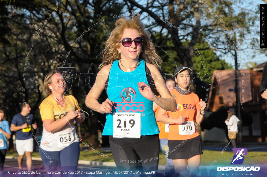 Circuito SESC de Caminhada e Corrida de Rua 2017 - Maringá