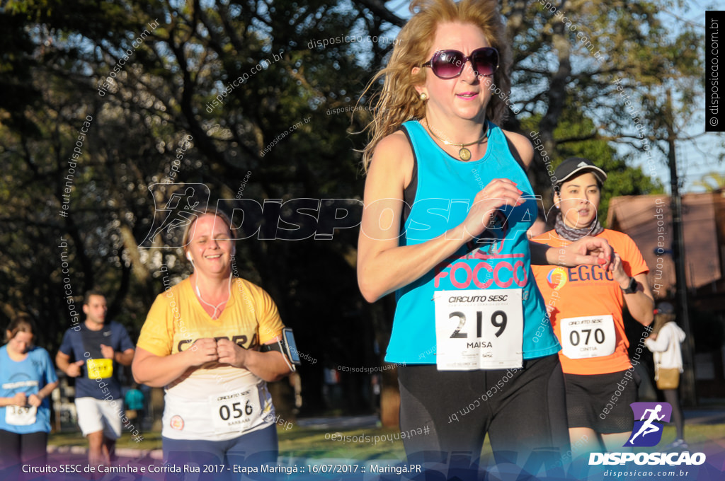 Circuito SESC de Caminhada e Corrida de Rua 2017 - Maringá