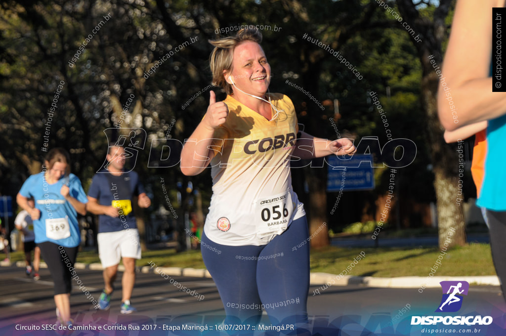 Circuito SESC de Caminhada e Corrida de Rua 2017 - Maringá