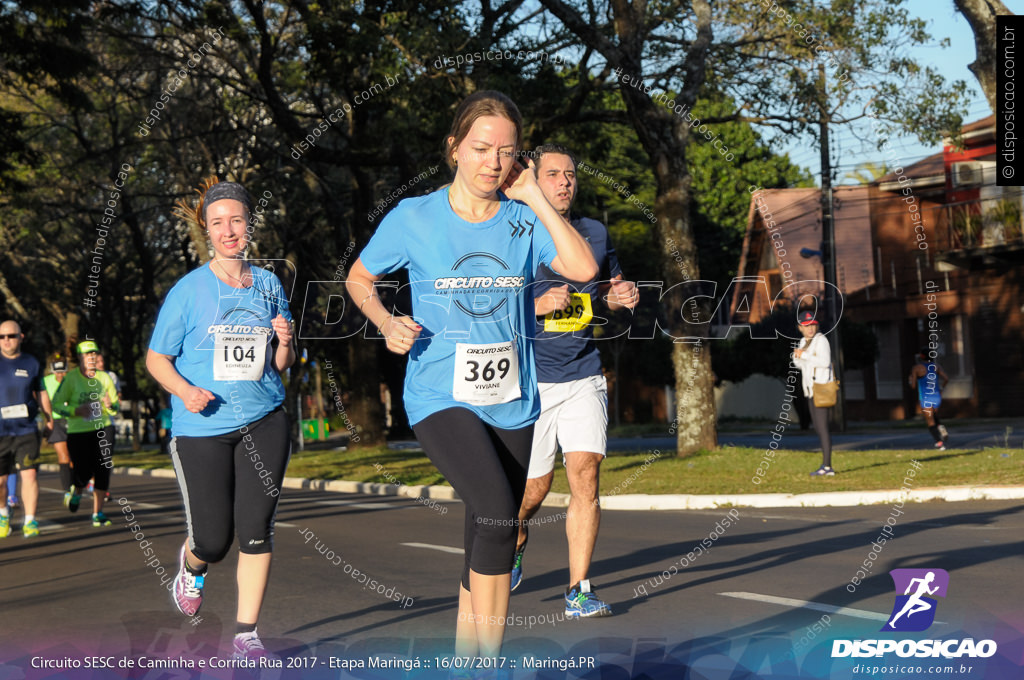 Circuito SESC de Caminhada e Corrida de Rua 2017 - Maringá