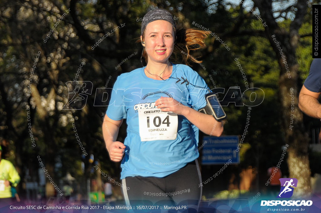 Circuito SESC de Caminhada e Corrida de Rua 2017 - Maringá