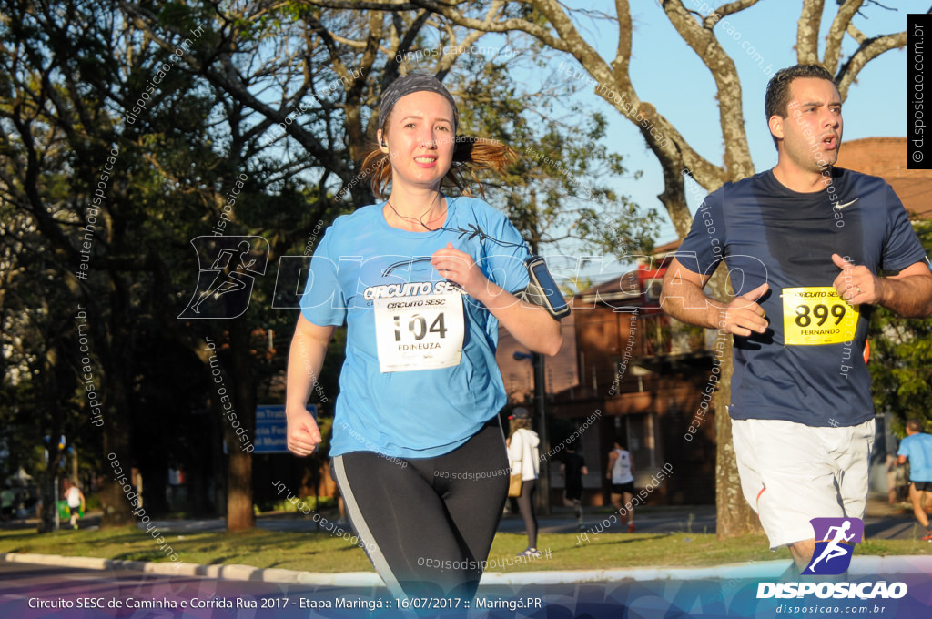 Circuito SESC de Caminhada e Corrida de Rua 2017 - Maringá