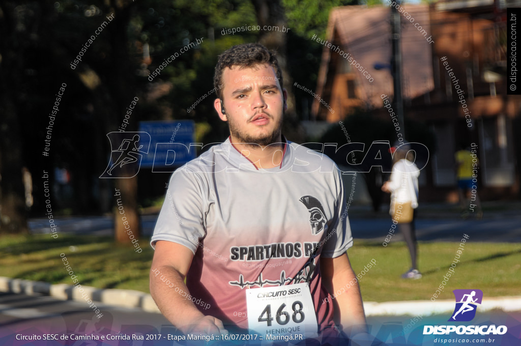 Circuito SESC de Caminhada e Corrida de Rua 2017 - Maringá