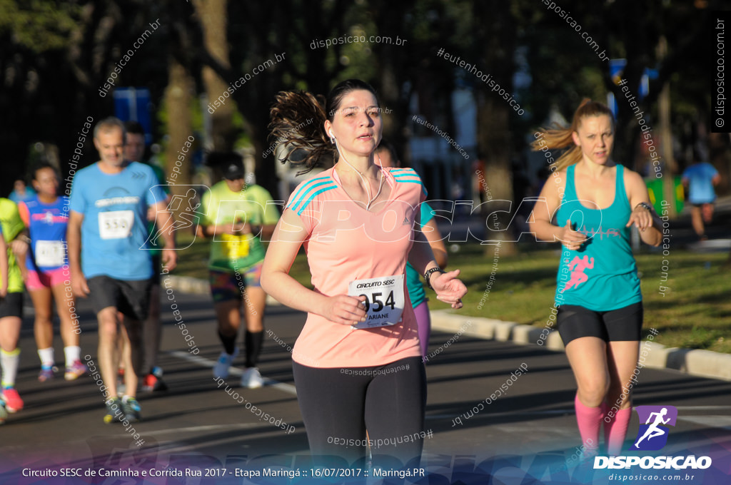 Circuito SESC de Caminhada e Corrida de Rua 2017 - Maringá