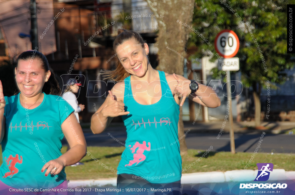 Circuito SESC de Caminhada e Corrida de Rua 2017 - Maringá