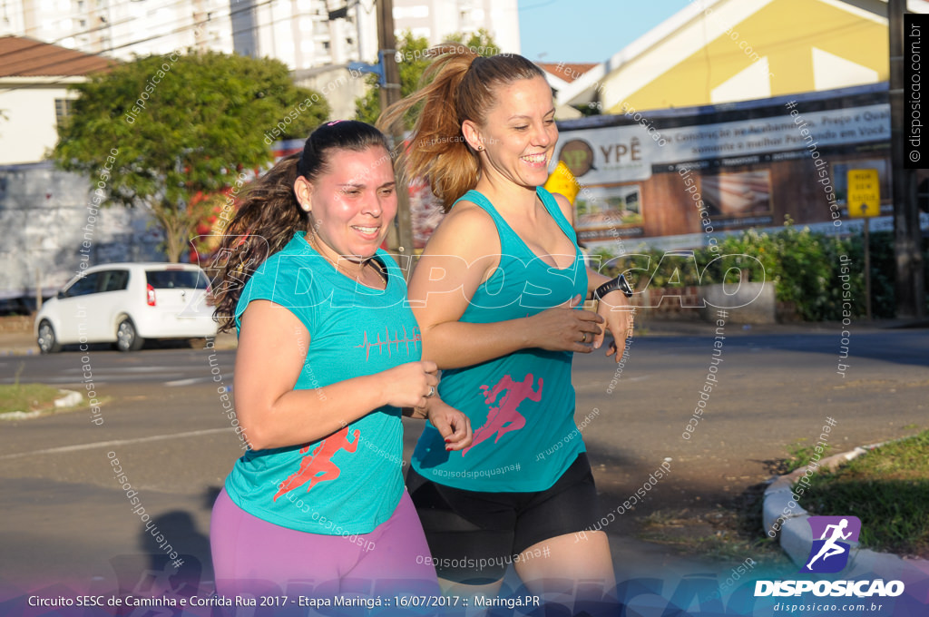 Circuito SESC de Caminhada e Corrida de Rua 2017 - Maringá