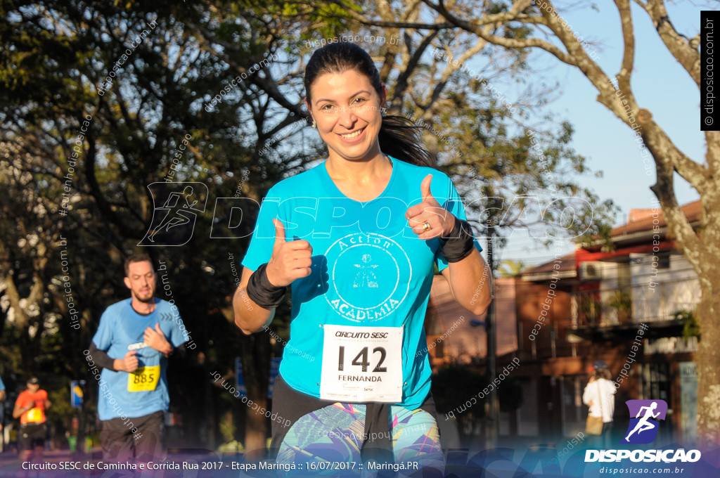 Circuito SESC de Caminhada e Corrida de Rua 2017 - Maringá