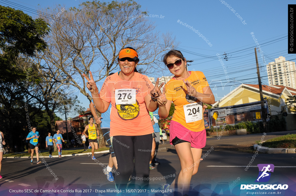 Circuito SESC de Caminhada e Corrida de Rua 2017 - Maringá