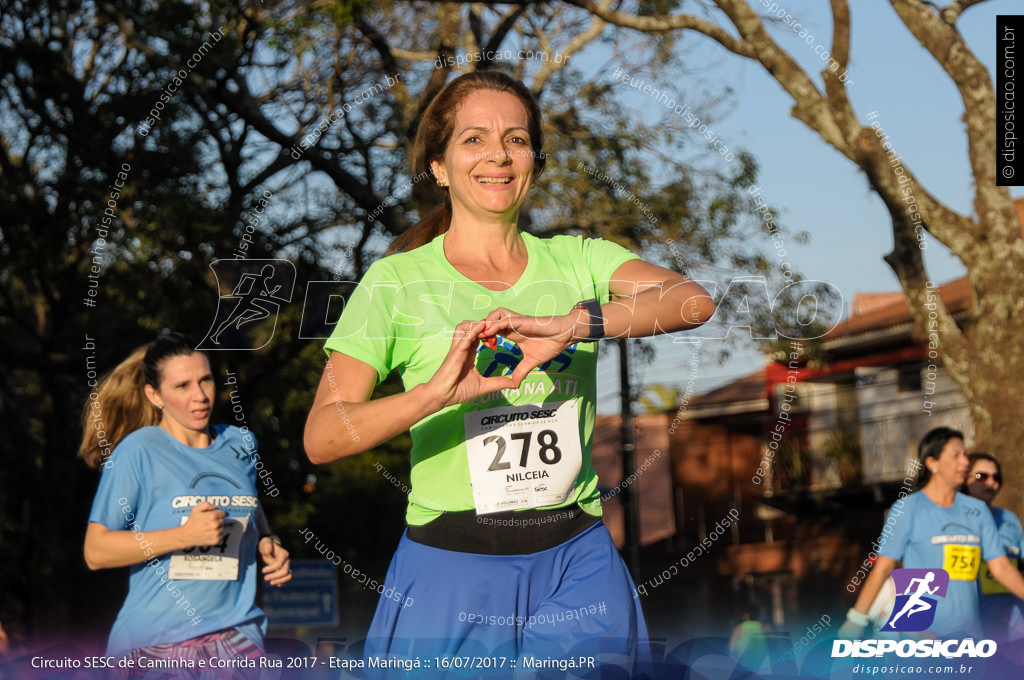 Circuito SESC de Caminhada e Corrida de Rua 2017 - Maringá