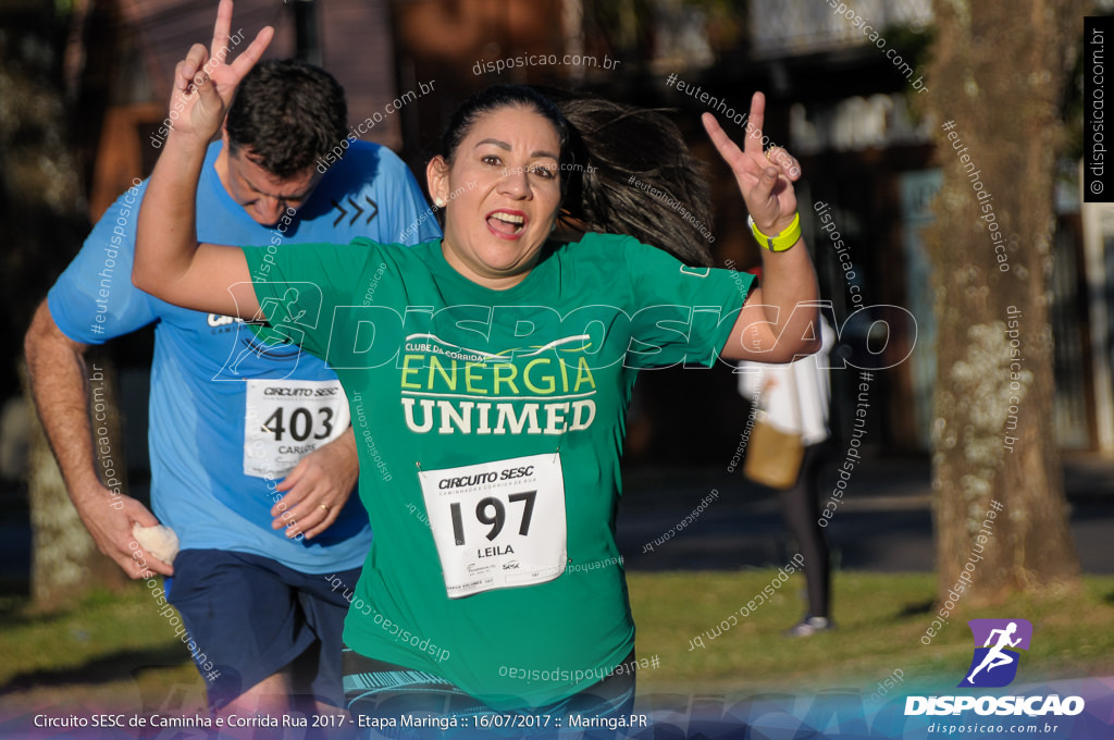 Circuito SESC de Caminhada e Corrida de Rua 2017 - Maringá