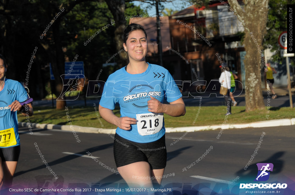 Circuito SESC de Caminhada e Corrida de Rua 2017 - Maringá