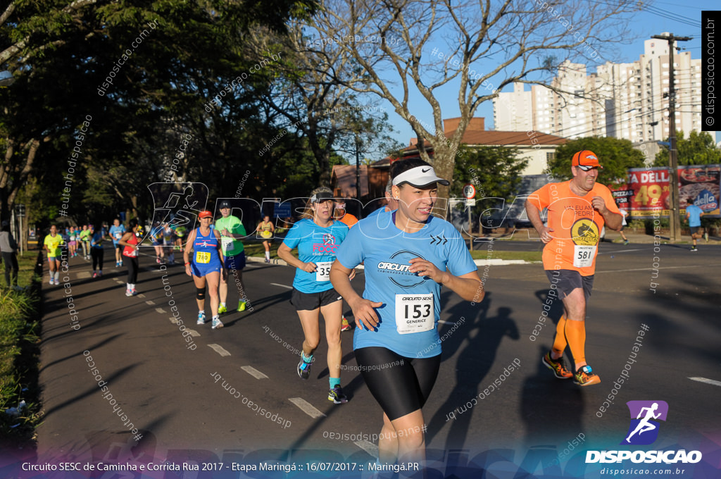 Circuito SESC de Caminhada e Corrida de Rua 2017 - Maringá