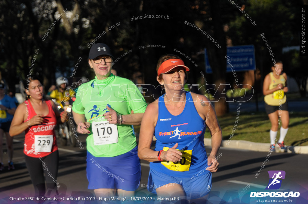 Circuito SESC de Caminhada e Corrida de Rua 2017 - Maringá