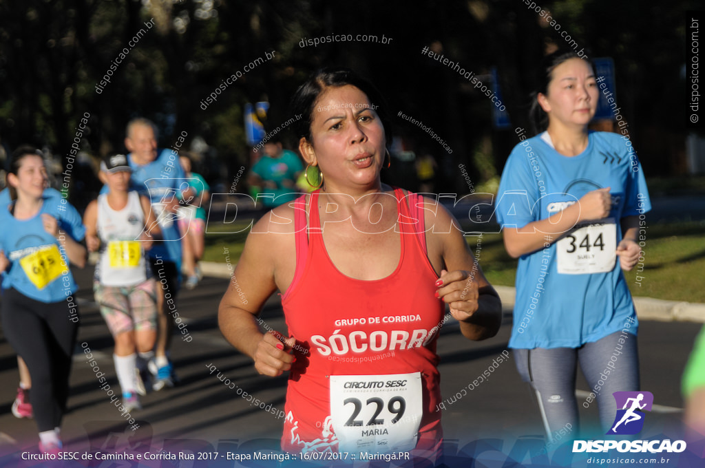 Circuito SESC de Caminhada e Corrida de Rua 2017 - Maringá