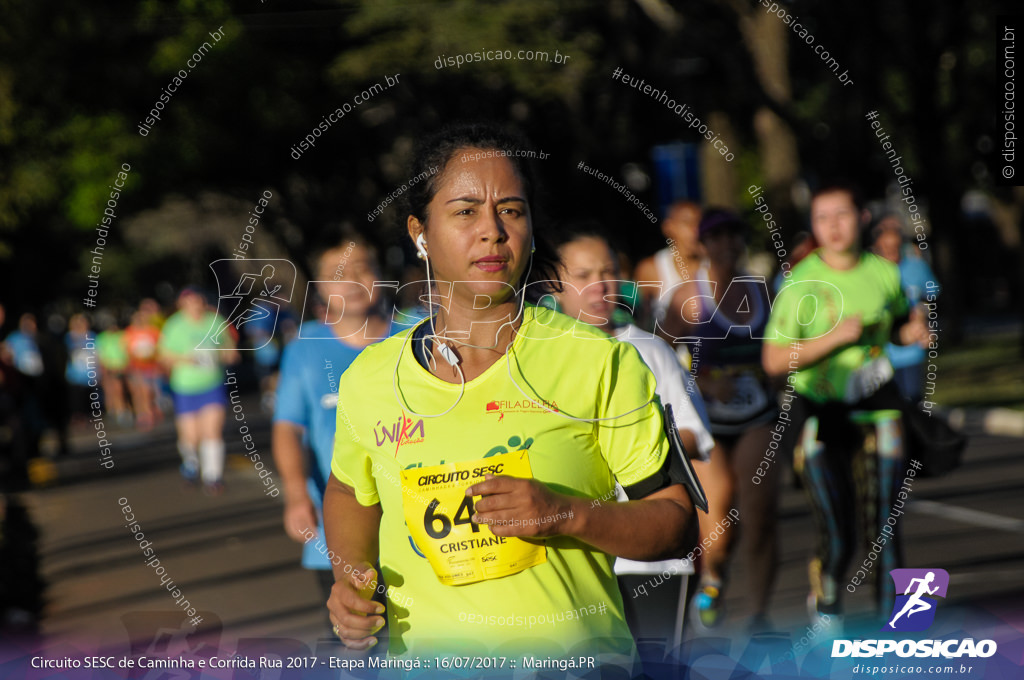 Circuito SESC de Caminhada e Corrida de Rua 2017 - Maringá