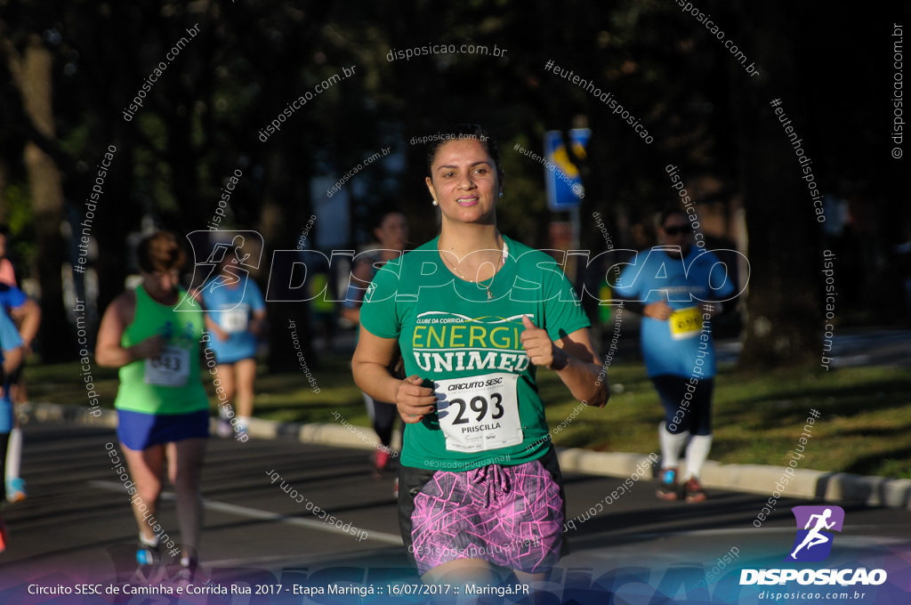 Circuito SESC de Caminhada e Corrida de Rua 2017 - Maringá