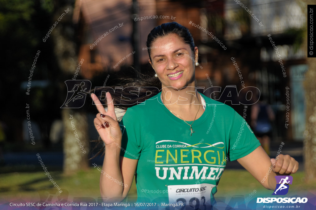 Circuito SESC de Caminhada e Corrida de Rua 2017 - Maringá